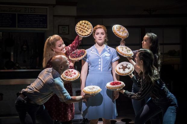 Lucie Jones in Waitress 