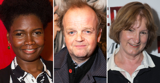 Sarah Niles, Toby Jones and Deborah Findlay