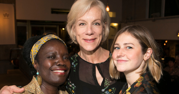 Joy Richardson, Juliet Stevenson and Ria Zmitrowicz 