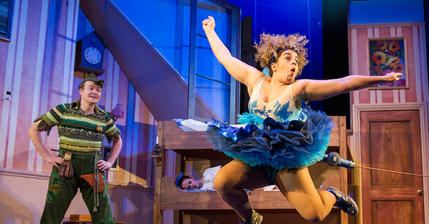 The West End cast of Peter Pan Goes Wrong