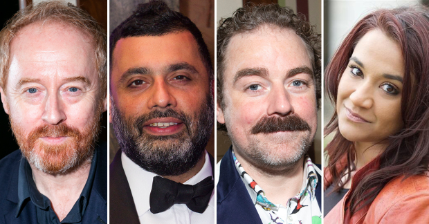 Forbes Masson, Irvine Iqbal, Rufus Hound and Natasha Lewis