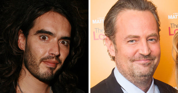 Russell Brand and Matthew Perry