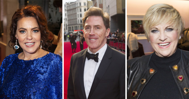 Rachel Tucker, Rob Brydon and Lorna Luft