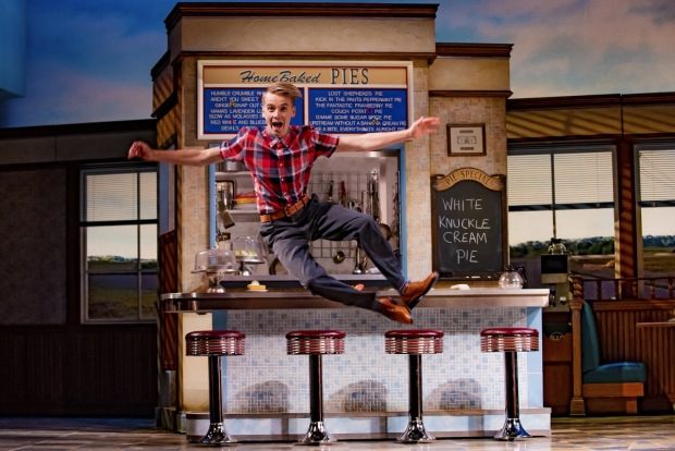 Joe Sugg in Waitress