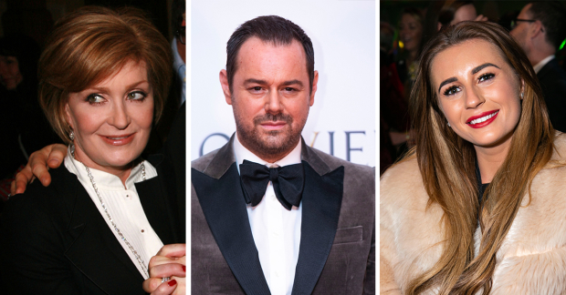 Sharon Osbourne, Danny Dyer and Dani Dyer