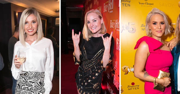 Amy Hart, Kerry Ellis and Natalie McQueen