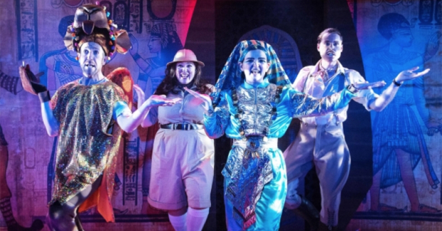 The cast of King Tut at the King&#39;s Head Theatre