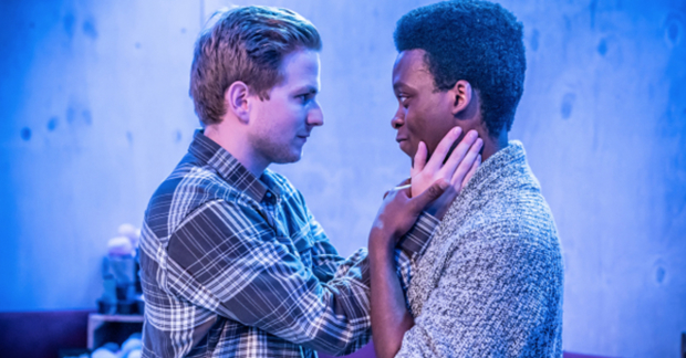 Harry McEntire and Tyrone Huntley in Homos, Or Everyone In America