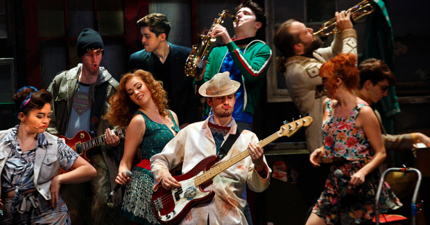 The previous tour cast of The Commitments