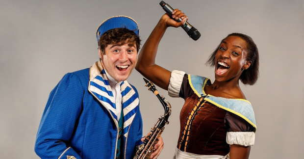 Chioma Uma (Cinderella) and Guy Freeman (Buttons)