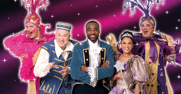 The cast of Cinderella at Croydon&#39;s Fairfield Halls