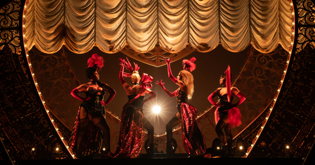 The Broadway production of Moulin Rouge!