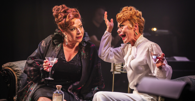 Harriet Thorpe and Tracie Bennett in Mame