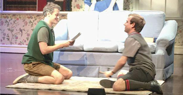Shaun McCourt and Joel Benedict in Blood Brothers
