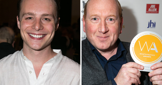 Luke Thallon and Adrian Scarborough