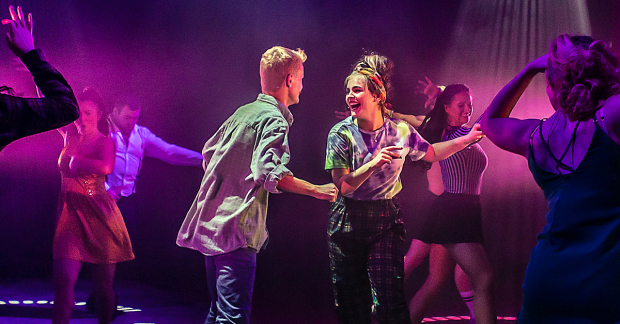 Luke Bayer and Millie O&#39;Connell in Soho Cinders