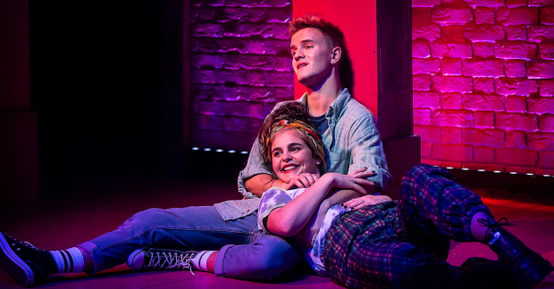 Luke Bayer and Millie O&#39;Connell in Soho Cinders