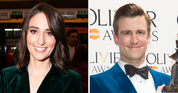 Sara Bareilles and Gavin Creel