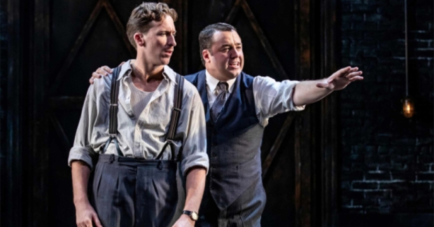 Alan Burkitt and Jason Manford in Curtains