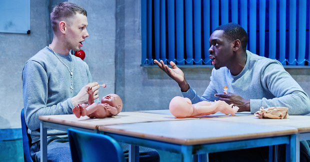 Joshua Finan and Ivan Oyik in Shook