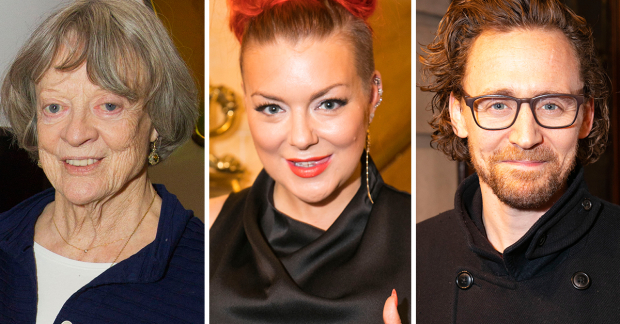 Dame Maggie Smith, Sheridan Smith and Tom Hiddleston