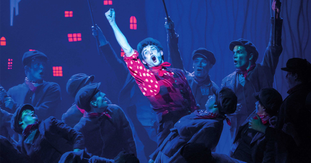 Charlie Stemp and company in Mary Poppins