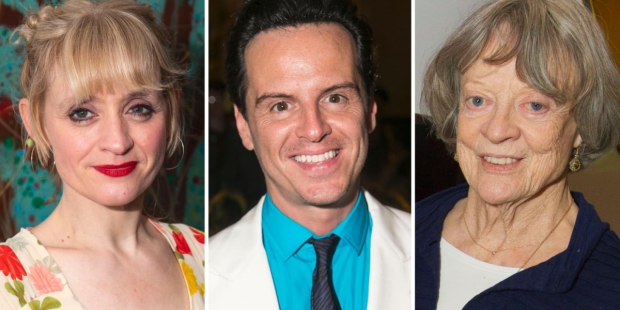 Anne-Marie Duff, Andrew Scott and Maggie Smith