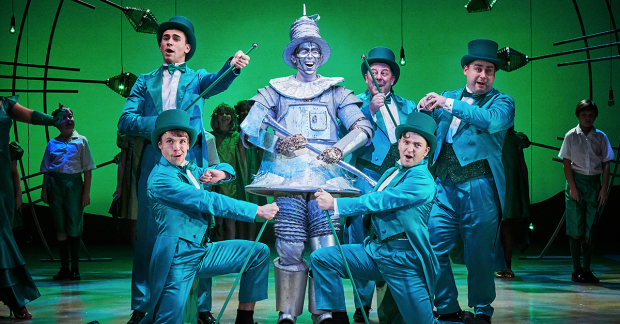 Sam Harrison and the cast of The Wizard of Oz at Leeds Playhouse