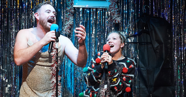 Jimmy Fairhurst and Rosa Coduri in Cinderella at the Vaults