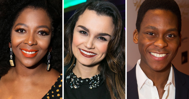 T&#39;Shan Williams, Samantha Barks and Tyrone Huntley