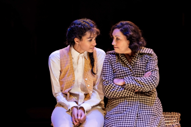 Melissa James (Louise) and Ria Jones (Rose) in Gypsy