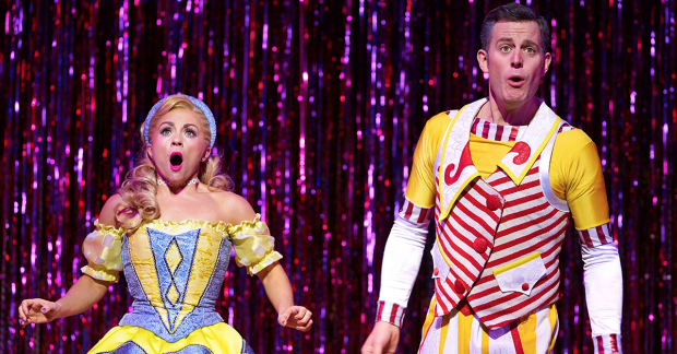 Sophie Isaacs and Matt Baker in Goldilocks and the Three Bears at The London Palladium