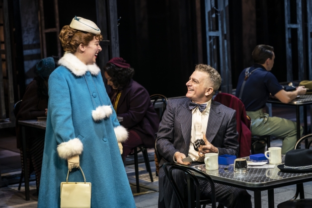 Natalie Casey and Martin Marquez in Guys and Dolls