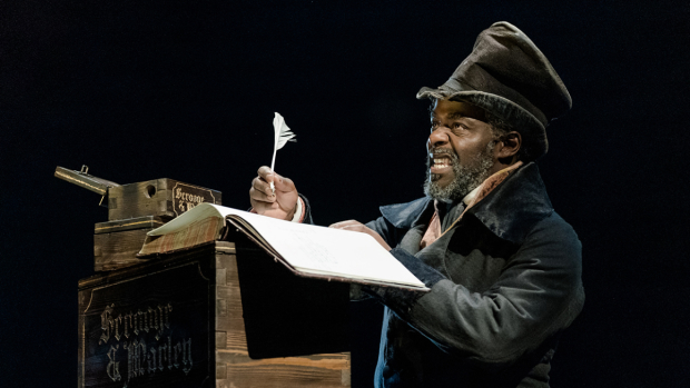Paterson Joseph in A Christmas Carol at the Old Vic