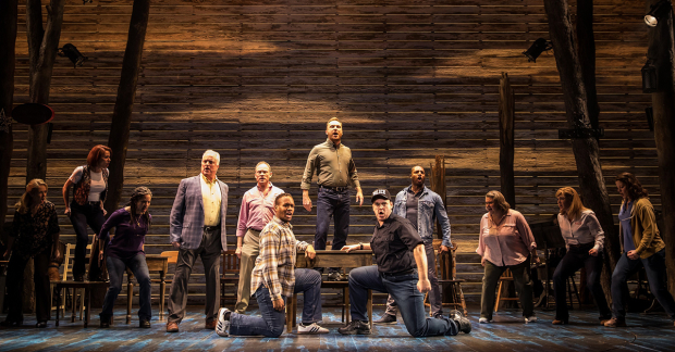 The original West End cast of Come From Away