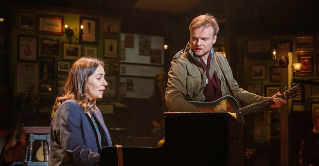 Emma Lucia and Daniel Healy in the Once UK tour