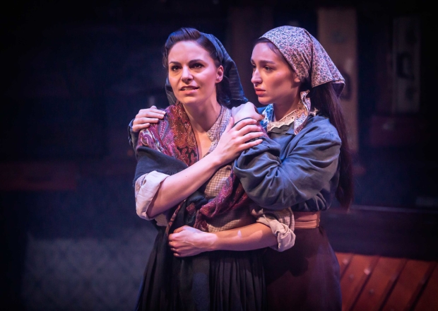 Carolyn Maitland and Martha Kirby in Rags the Musical