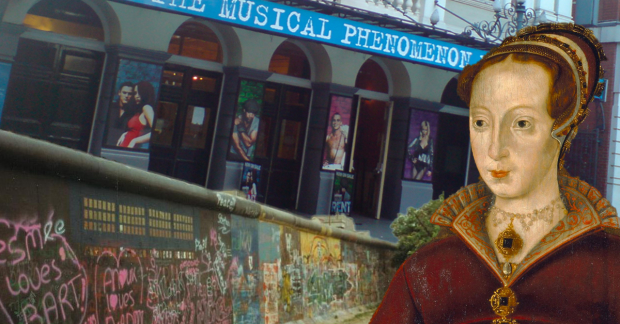 The Berlin Wall and Lady Jane Grey feature in some of your ideas for brand new musicals