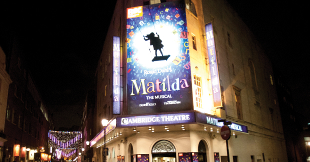 Matilda at the Cambridge Theatre