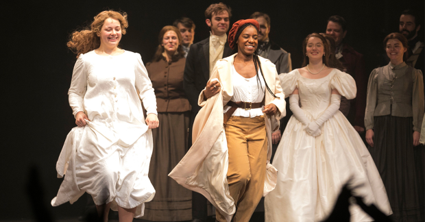 Carrie Hope Fletcher (Fantine) and Shan Ako (Eponine)