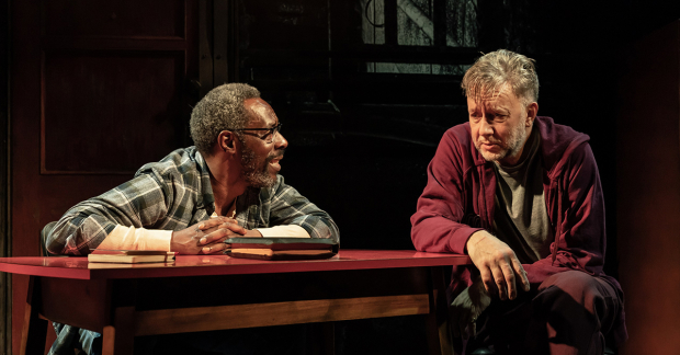 Gary Beadle and Jasper Britton in The Sunset Limited
