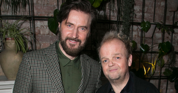 Richard Armitage (Astrov) and Toby Jones (Vanya)