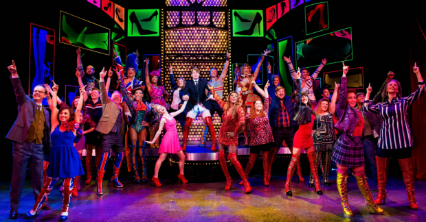 The cast of Kinky Boots 