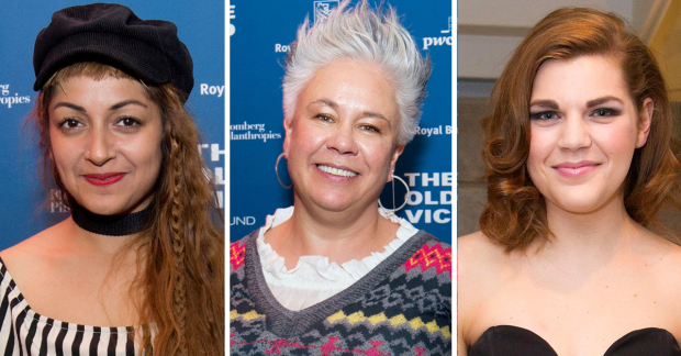 Mirabelle Gremaud, Emma Rice and Alison Arnopp