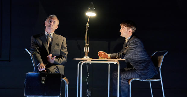 Alan Cumming and Daniel Radcliffe in Rough for Theatre II