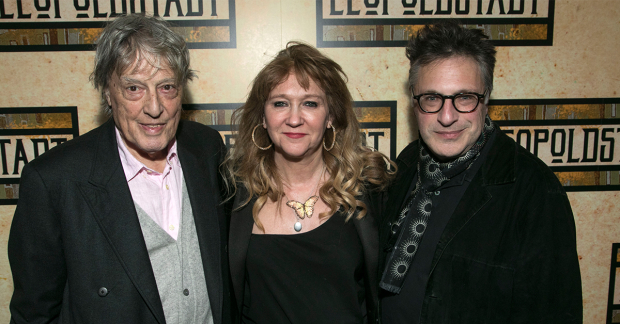 Tom Stoppard (author), Sonia Friedman (producer) and Patrick Marber (director)