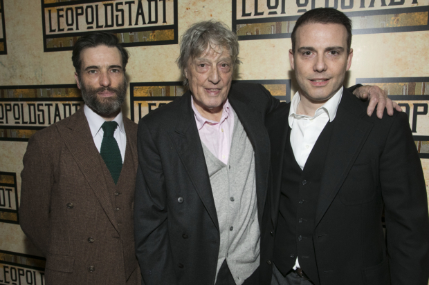 Ed Stoppard (Ludwig), Tom Stoppard (author) and Will Stoppard