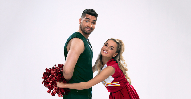 Louis Smith and Amber Davies in Bring It On: the Musical