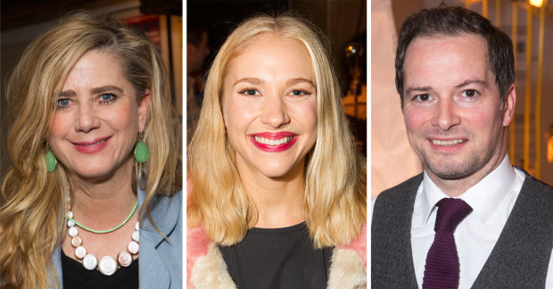 Imogen Stubbs, Maddy Hill and Andrew Langtree