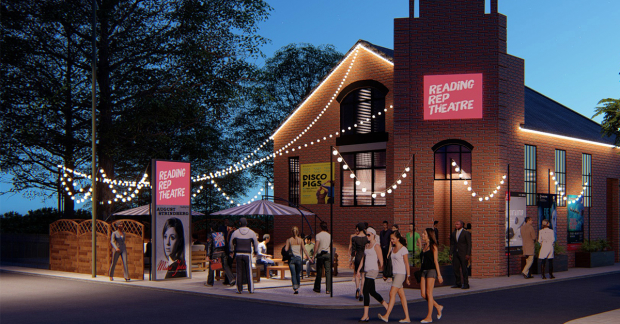 Architect&#39;s impression of Reading Rep Theatre